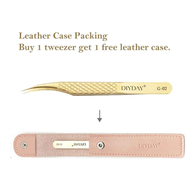 Anti-slip Eyelash Extension Tweezers