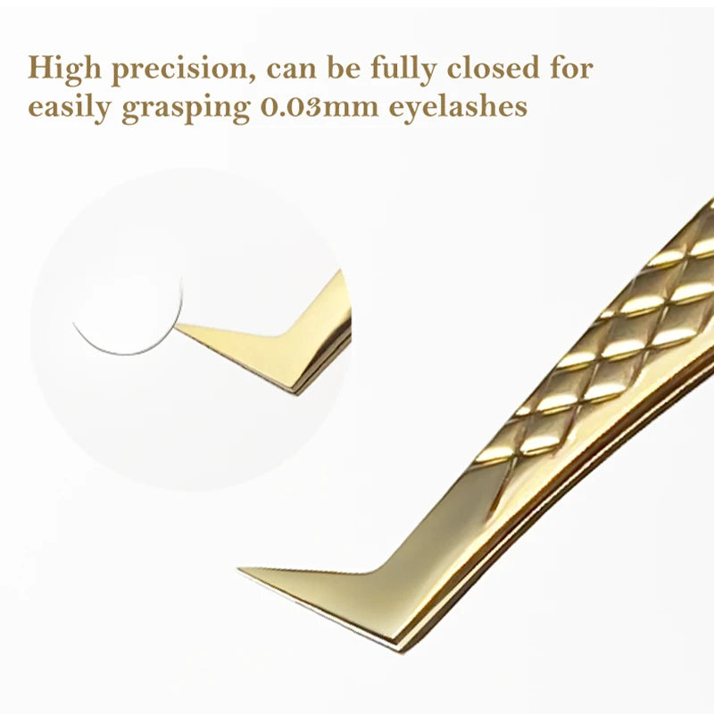 Anti-slip Eyelash Extension Tweezers