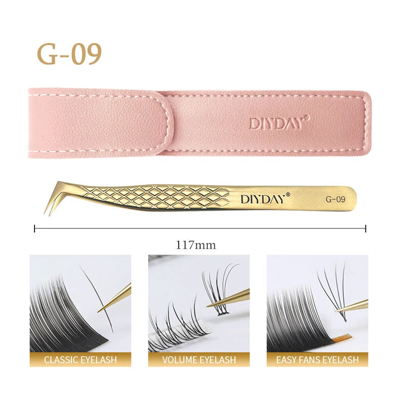 Anti-slip Eyelash Extension Tweezers