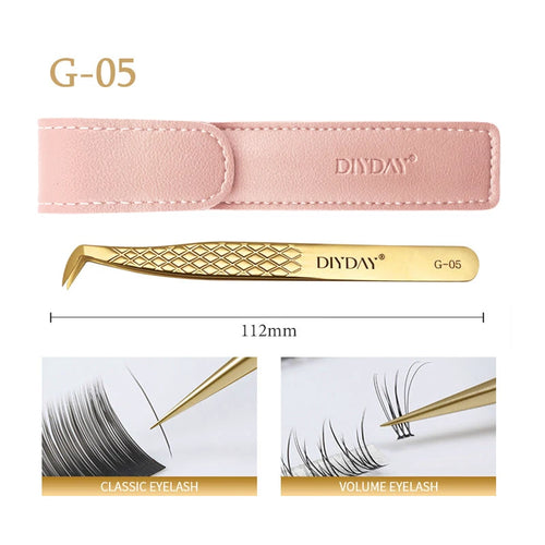 Anti-slip Eyelash Extension Tweezers