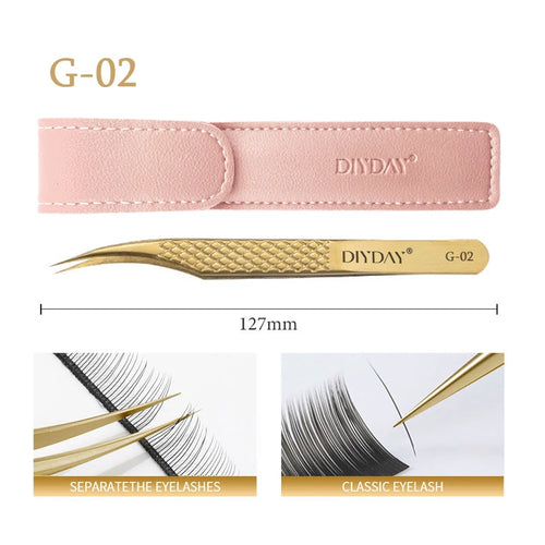 Anti-slip Eyelash Extension Tweezers